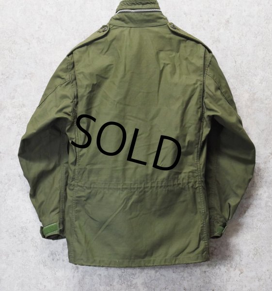 画像3: 程度良好【70's】u.s.army【米軍実物】【2型】【セカンド】【M-65】【アルミジップ】【フィールドジャケット】【M-R】  (3)