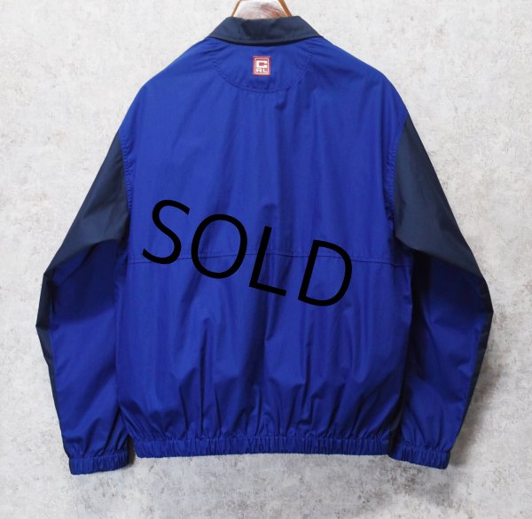 画像3: 【CHAPS】チャップス【ラルフローレン】RALPH LAUREN【紺×青切り返し】【ポリコットンブルゾン】【サイズM】   (3)