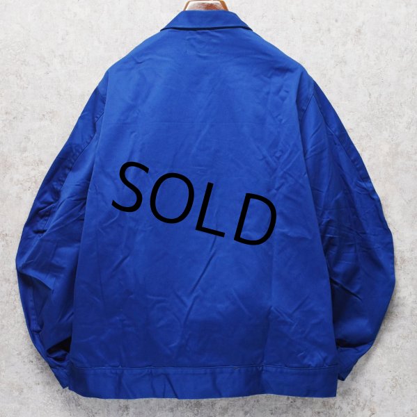 画像3: 【デッドストック】【70's】  ビンテージ【U.S.ARMY】米軍実物【青】【CONVALESCENT PATIENTS JKT】メディカルジャケット【サイズL】  (3)