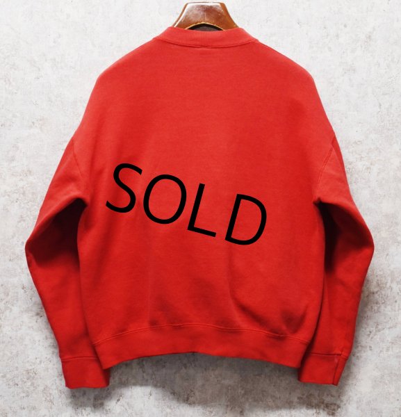 画像3: 90's【USA製】【ビンテージ】【フルーツオブザルーム】【OSAGE CITY】【インディアンヘッド】赤【スウェット】【サイズL】  (3)