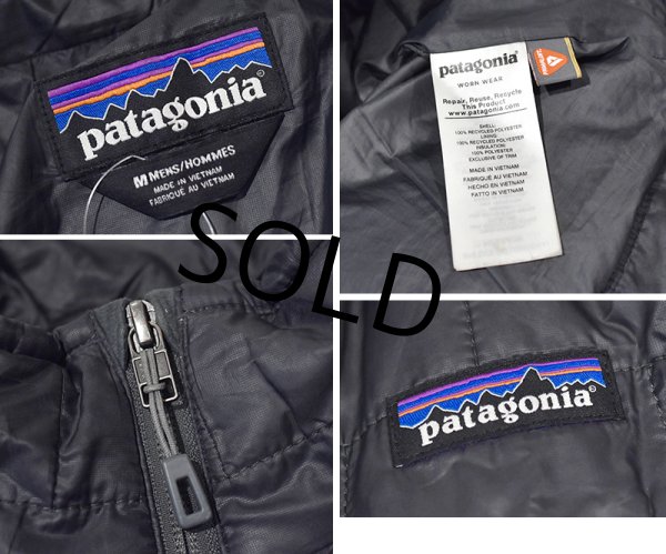 画像2: 【パタゴニア】patagonia【プリマロフト】黒【ナノパフジャケット】【サイズM】  (2)