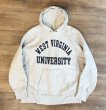 画像1: 80's【USA製】【ビンテージ】【チャンピオン】【Champion】グレー【WEST VIRGINIA UNIV】【リバースウィーブパーカー】【サイズL】  (1)
