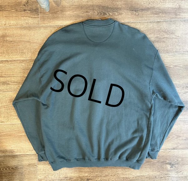 画像3: 90's USA製【ラッセル】【青緑】【ヘンリーネック】【スウェット】【サイズXL】  (3)