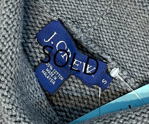 画像2: 【ビンテージ】【J-crew】【Jクルー】【グレー】【ロールネック】【コットンセーター】【サイズS】  (2)