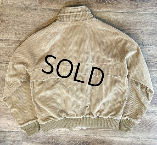 画像4: 70’s~【ビンテージ】L.L.Bean【LLビーン】【ライトx赤チェック裏地付き】【コーデュロイブルゾン】【US40】  (4)