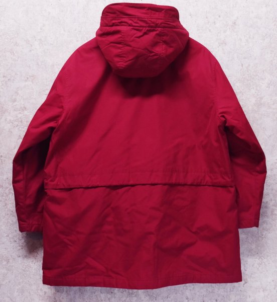 画像3: 90's~【ビンテージ】【エディーバウアー】【白タグ】【エンジxグレーフリース裏地付き】【マウンテンパーカー】レディース古着【レディースM】  (3)