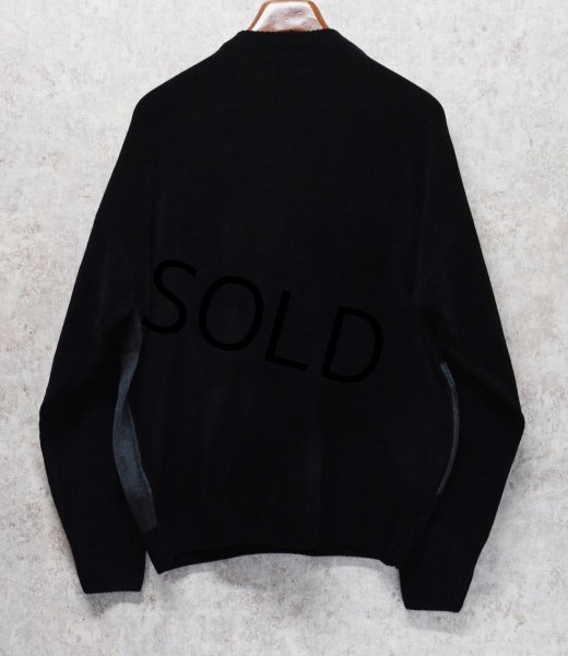 画像3: 【ビンテージ】【Dockers】ドッカーズ【黒xブルー系】【アクリルxレーヨン】【セーター】【サイズXLT】  (3)