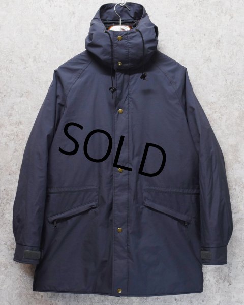画像4: 80's∼【USA製】【ビンテージ】【ウールリッチ】【Woolrich】【紺xブランケット裏地】【フード付き】ゴアテックス【マウンテンパーカー】【サイズL】  (4)