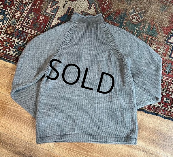 画像3: 【ビンテージ】【J-crew】【Jクルー】【グレー】【ロールネック】【コットンセーター】【サイズS】  (3)