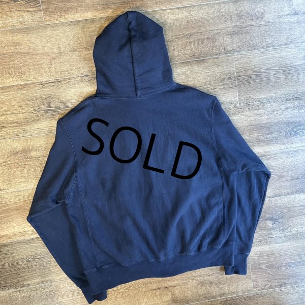 画像3: 【チャンピオン】【Champion】【濃紺】ネイビー【無地】【リバースウィーブパーカー】【サイズＬ】  (3)