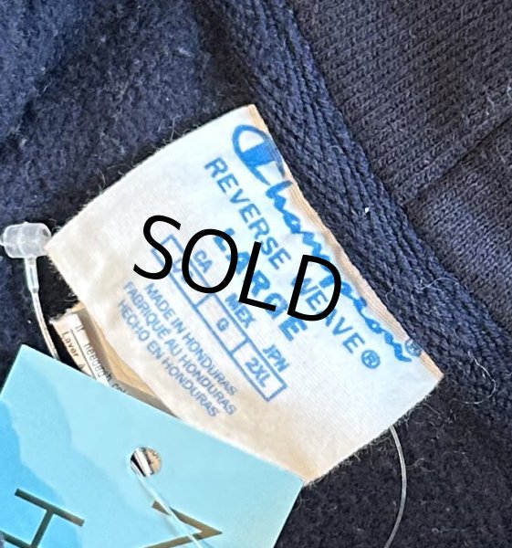 画像2: 【チャンピオン】【Champion】【濃紺】ネイビー【無地】【リバースウィーブパーカー】【サイズＬ】  (2)