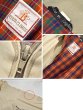 画像2: イングランド製【ビンテージ】【BARACUTA】【バラクータ】FOUR CLIMES G-9【ベージュｘ裏地赤チェック】ジップアップブルゾン【48LONG】  (2)