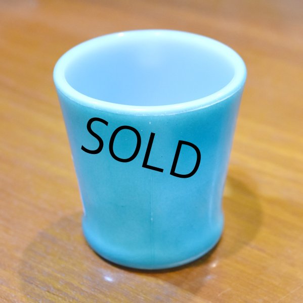 画像2: 【ファイヤーキング】【Fire King】【青緑】【Dハンドル】【マグカップ】  (2)