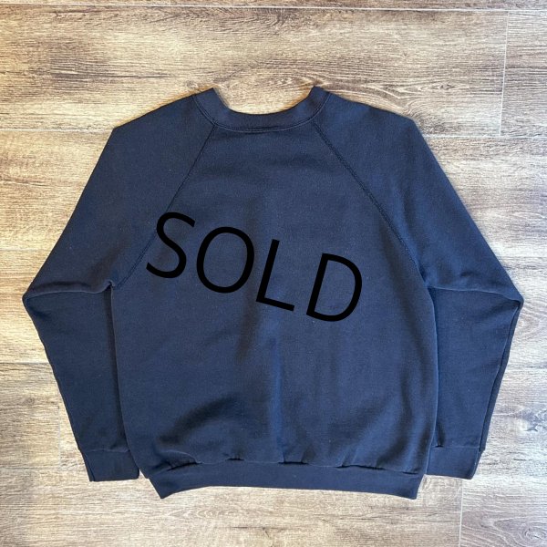 画像3: 90's~【USA製】【ビンテージ】【Tultex】【タルテックス】【黒】【無地スウェット】【サイズM】  (3)