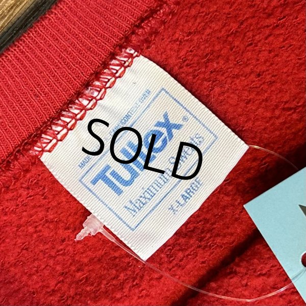 画像2: 90's【USA製】【ビンテージ】【Tultex】【タルテックス】【South BEACH】【赤】【スウェット】【サイズXL】  (2)