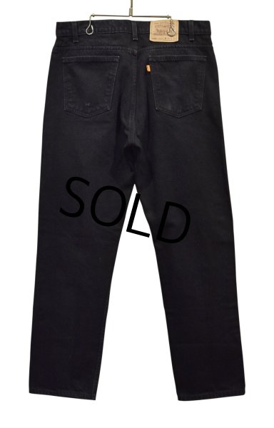 画像3: 90's【USA製】ビンテージ【LEVI'S】【リーバイス505】505【デニムパンツ】【ブラックデニム】黒【36ｘ30】  (3)