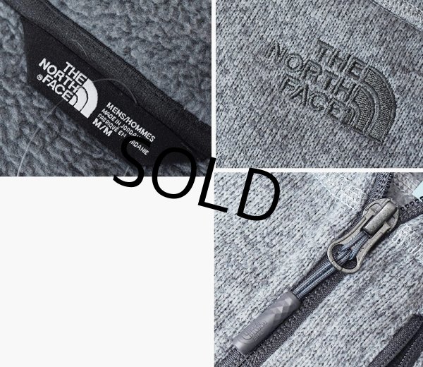 画像2: 【ノースフェイス】【the north face】【グレー】【ハーフジップフリースジャケット】【サイズM】  (2)