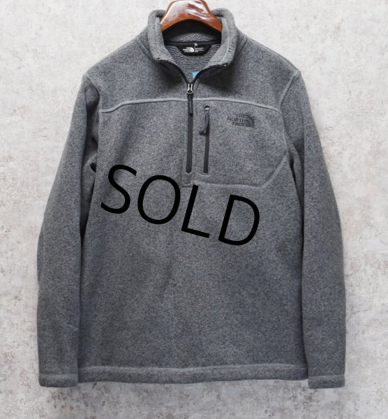 画像1: 【ノースフェイス】【the north face】【グレー】【ハーフジップフリースジャケット】【サイズM】  (1)