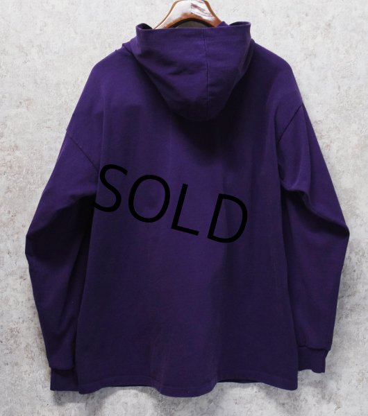 画像3: 90's USA製【チャンピオン】【Champion】胸刺繍ロゴ【紫】パープル【パーカー】【サイズXL】  (3)