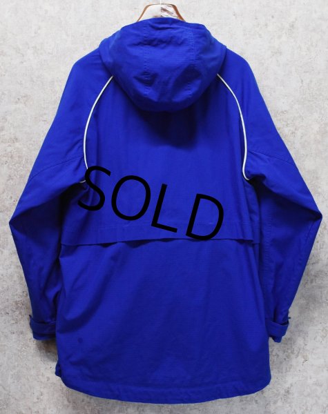 画像3: 【ビンテージ】【アディダス】adidas【青×黒xベージュ】フルジップアップパーカー【サイズL】  (3)