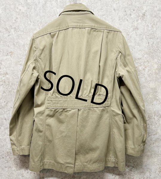 画像3: 90's USA製【ビンテージ】 STANLEY&STANLEY 【スタンレーアンドスタンレー】【ベージュ】【サファリジャケット】トロピカルジャケット【サイズM】  (3)