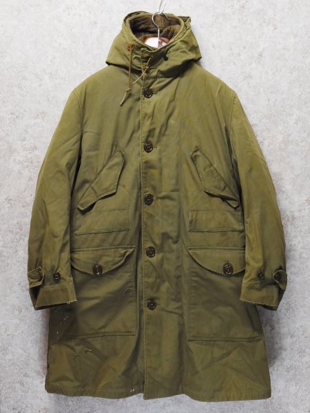 画像1: 〜50's【ビンテージ】【米軍実物】U.S.ARMY【M-47】M-47パーカー【パイルライナー付き】オーバーコート【サイズM】  (1)