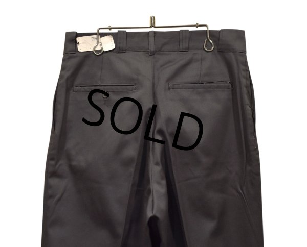 画像5: 【デッドストック】70's【ビンテージ】【FIVE BROTHER】【ファイブブラザー】チャコール【ワークパンツ】【31x33】  (5)