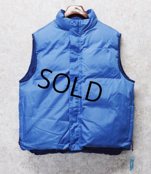 画像4: 90's【ビンテージ】【L.L.bean】【L.L.ビーン】青【ダウンベスト】リバーシブル【サイズM】  (4)