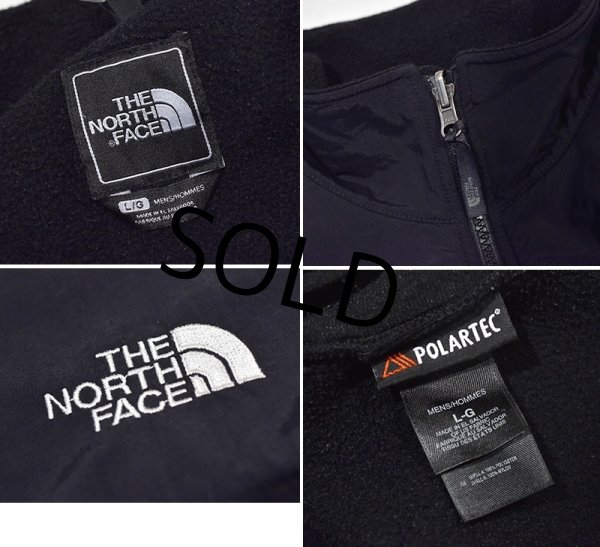 画像2: 【ノースフェイス】【the north face】【黒】デナリジャケット【フルジップフリースジャケット】【サイズＬ】  (2)