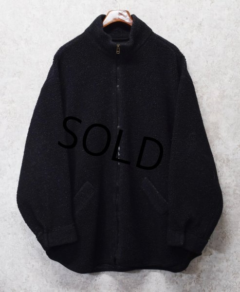 画像1: 【ビンテージ】【Levi's】リーバイス【黒】ジップアップボアフリース【フリース】【サイズＸＬ】  (1)