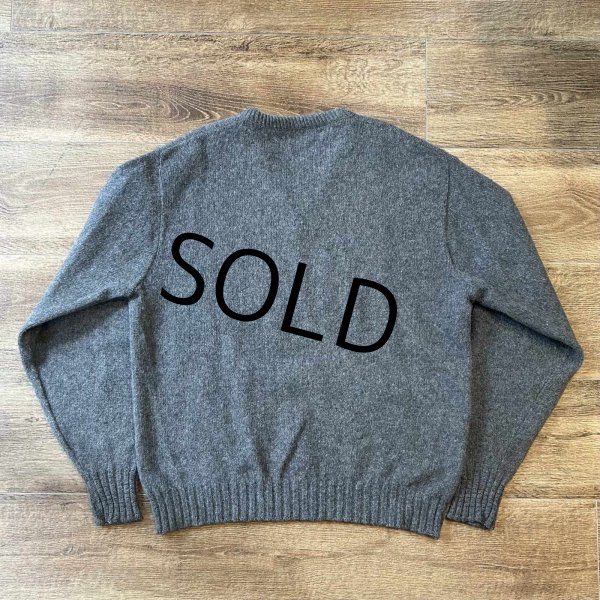 画像3: 【USA製】ビンテージ【Jantzen】【ジャンセン】グレー Vネックウールセーター 【サイズM】   (3)