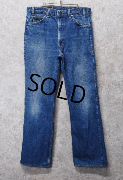 画像1: 90's~【ビンテージ】【USA製】【LEVI'S】【リーバイス517】ブーツカット【デニムパンツ】【517】【36X32】  (1)
