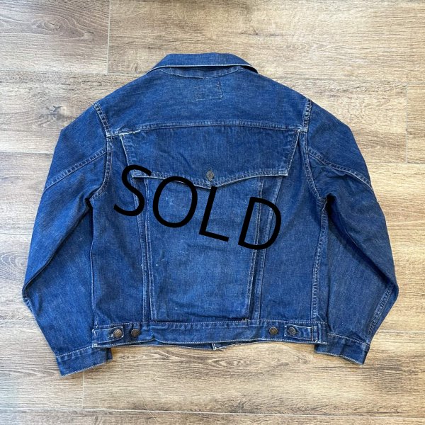 画像3: ~80's ビンテージ【FLYING R RANCHWEAR】【3rdタイプ】Gジャン【デニムジャケット】サイズS程度  (3)