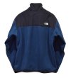 画像4: 【ノースフェイス】【the north face】【青×黒】デナリジャケット【フルジップフリースジャケット】【サイズL】  (4)
