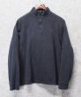 画像1: 【ラルフローレン】POLO RALPH LAUREN【ESTATE RIB】【チャコール】【無地】【ハーフジップ】【コットンセーター】【サイズL】  (1)