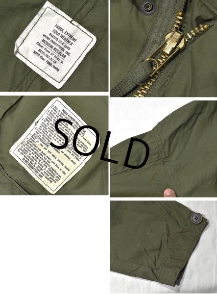 画像2: 程度良好!! 70 's【U.S.ARMY】【ビンテージ】【米軍実物】【M-65】【フィッシュテイルパーカー】【モッズコート】モッズパーカー【M-R】  (2)