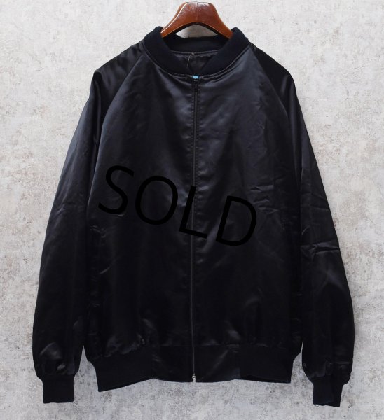 画像3: 程度良好!!【ビンテージ】KOREA【ドラゴン刺繍】【黒】【サテンジャケット】【サイズXL程度】  (3)