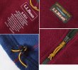 画像2: 【ビンテージ】L.L.Bean【ＬＬビーン】【エンジｘ紺】【ハーフジップ】【フリース】プルオーバーフリース レディース古着【サイズW-S】  (2)