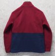画像3: 【ビンテージ】L.L.Bean【ＬＬビーン】【エンジｘ紺】【ハーフジップ】【フリース】プルオーバーフリース レディース古着【サイズW-S】  (3)