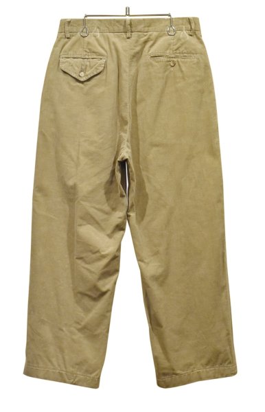 画像3: 【ラルフローレン】POLO RALPH LAUREN【ベージュ】【2タック】【コーデュロイパンツ】【32X30】  (3)