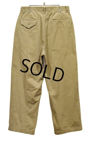 画像3: 【ラルフローレン】POLO RALPH LAUREN【ベージュ】【２タック】【コーデュロイパンツ】【32X30】  (3)