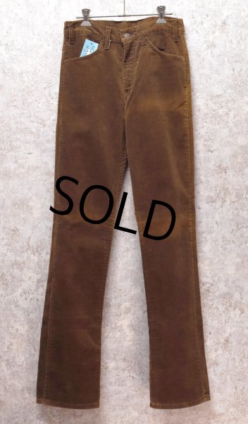 画像3: 80's【USA製】【ビンテージ】LEVI'S【リーバイス】【519】【ブラウン】【コーデュロイパンツ】【30×34】  (3)