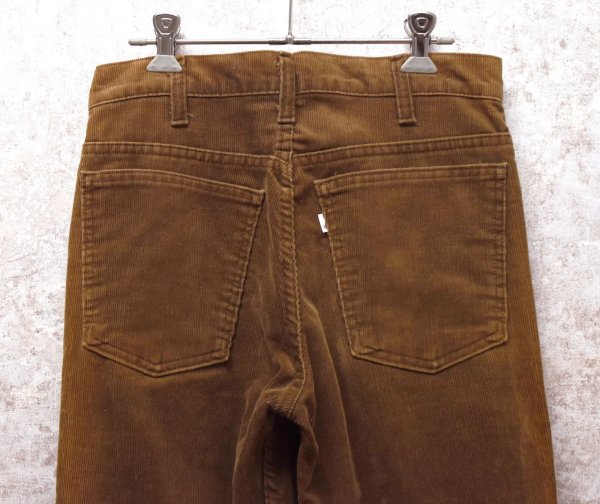 画像4: 80's【USA製】【ビンテージ】LEVI'S【リーバイス】【519】【ブラウン】【コーデュロイパンツ】【30×34】  (4)
