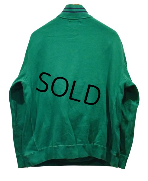 画像3: 【ラルフローレン】POLO RALPH LAUREN【緑×紺ライン】【ハーフジップ】【スウェット】【サイズXL】  (3)