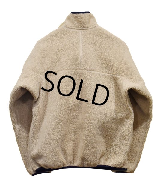 画像3: USA製【パタゴニア】patagonia【ナチュラル】【レトロカーディガン】フリース【サイズL】  (3)