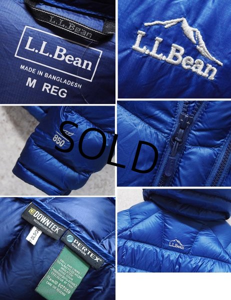 画像2: L.L.Bean【LLビーン】【青】【プリマロフト】【パッカウェイ】 【ナイロンジャケット】【サイズM-R】  (2)