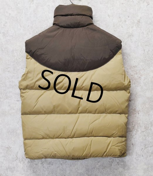 画像4: 【Tempco】【茶色×ベージュ】【ベスト】【ダウンベスト】【サイズM】  (4)