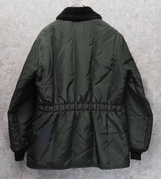 画像3: USA製【ビンテージ】【Refrigi Wear】【リフリッジウエア】【深緑】【襟ボア】ジャケット  (3)