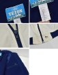 画像2: 【80's】【USA製】【Woolrich】ウールリッチ【TETON】【生成り×紺】【ジップアップブルゾン】【裏フリースブルゾン】サイズＸＬ  (2)