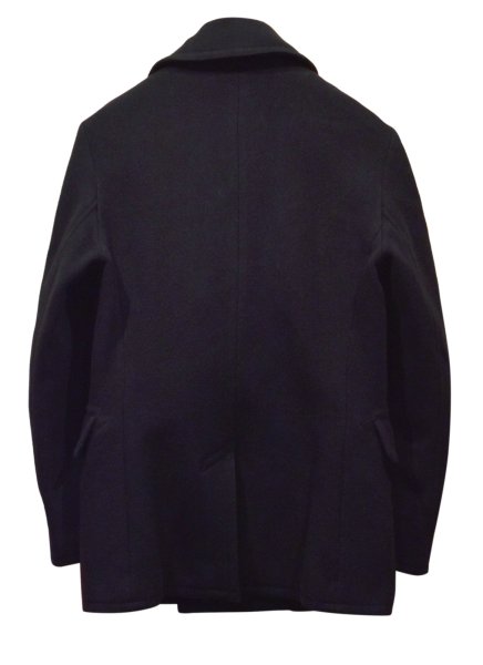 画像3: 【ラルフローレン】【Ralph Lauren】【Pコート】【黒】【10ボタン】【ウールコート】【サイズS】  (3)